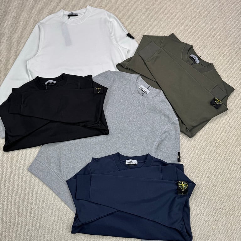 Stone Island Crewneck Sweatshirt Green - 2