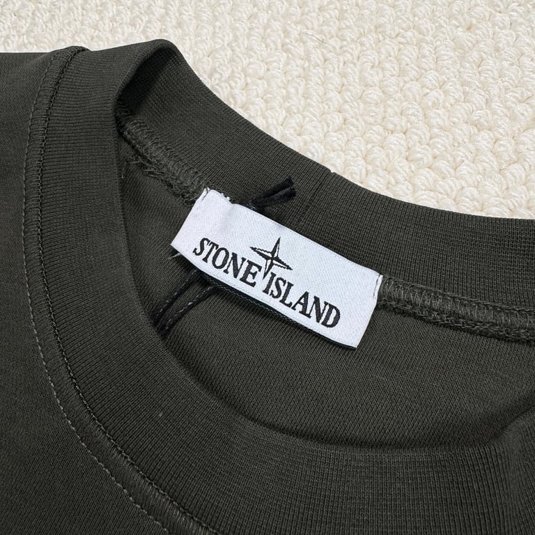 Stone Island Crewneck Sweatshirt Green - 7