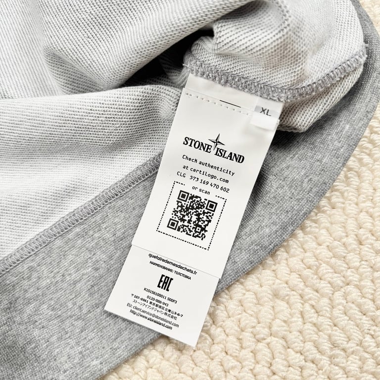 Stone Island Crewneck Sweatshirt Grey - 8