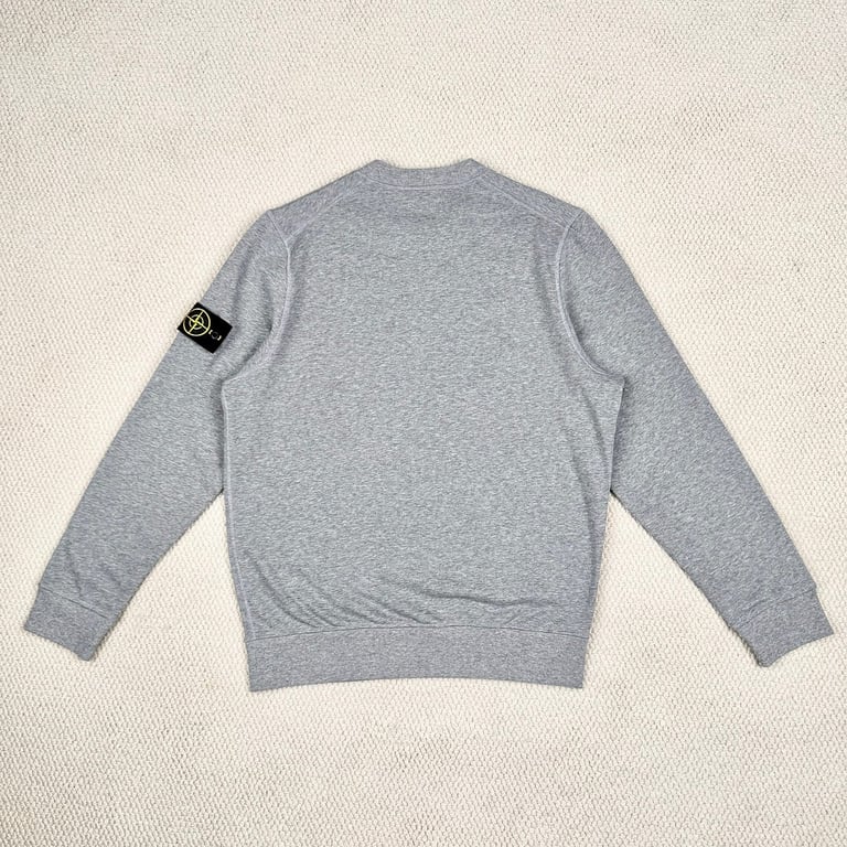Stone Island Crewneck Sweatshirt Grey - 9