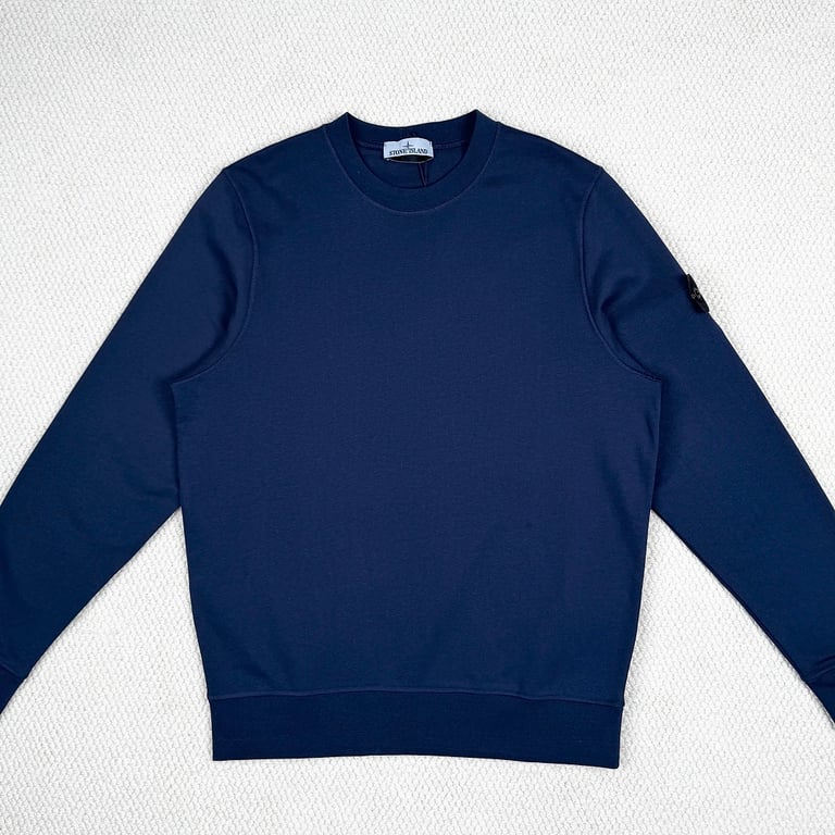 Stone Island Crewneck Sweatshirt Navy Blue - 16