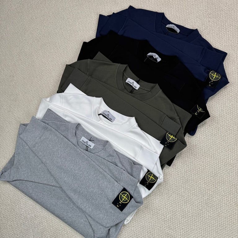 Stone Island Crewneck Sweatshirt Navy Blue - 3