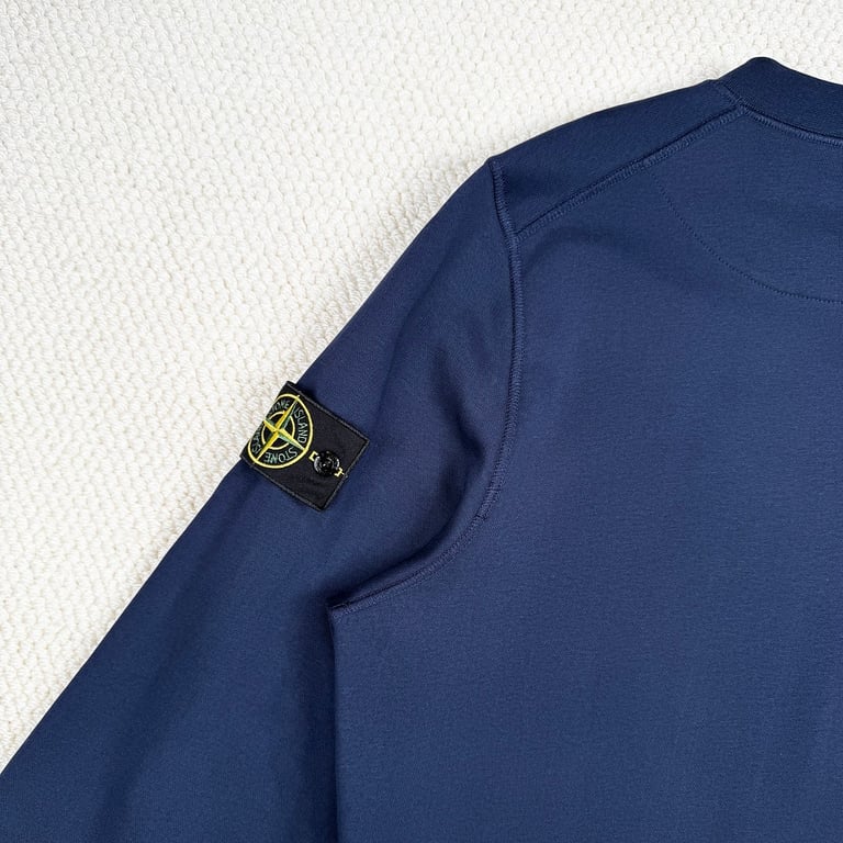 Stone Island Crewneck Sweatshirt Navy Blue - 7