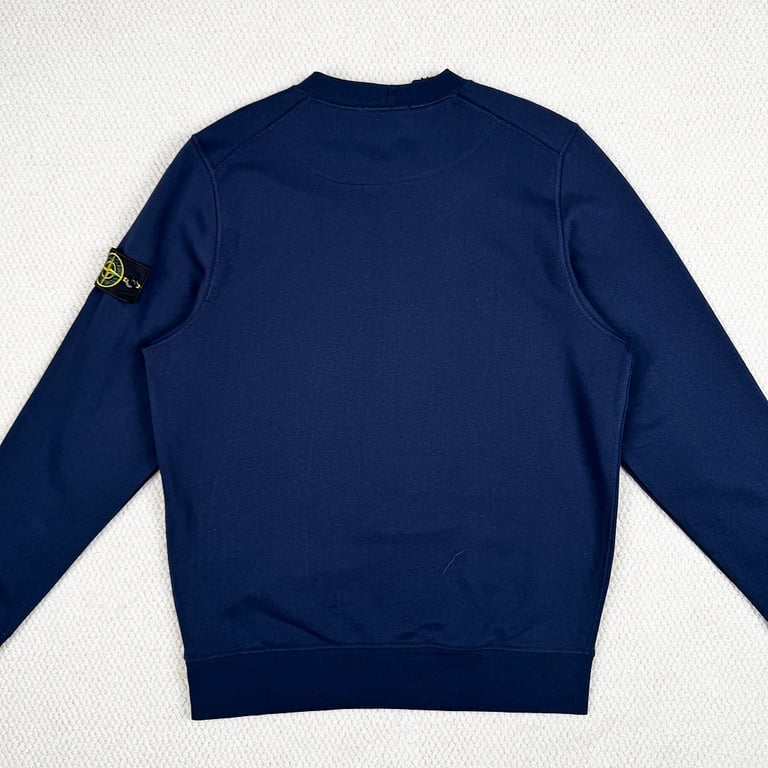 Stone Island Crewneck Sweatshirt Navy Blue - 8