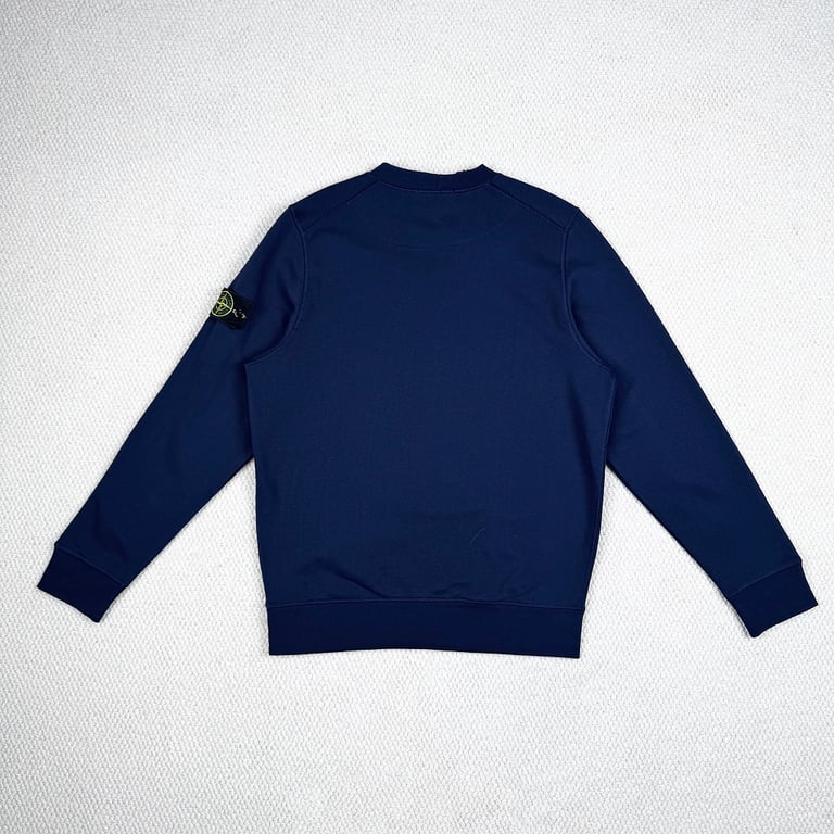 Stone Island Crewneck Sweatshirt Navy Blue - 9