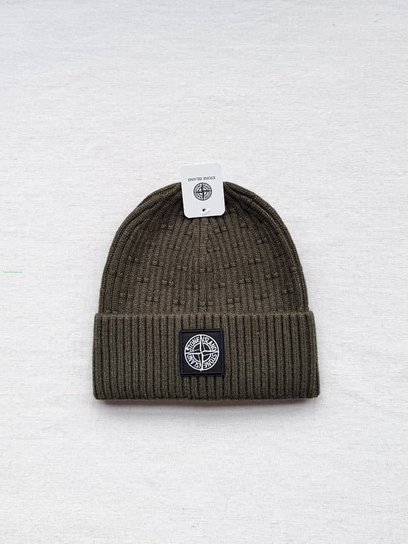 Stone Island Ribbed Beanie - 14