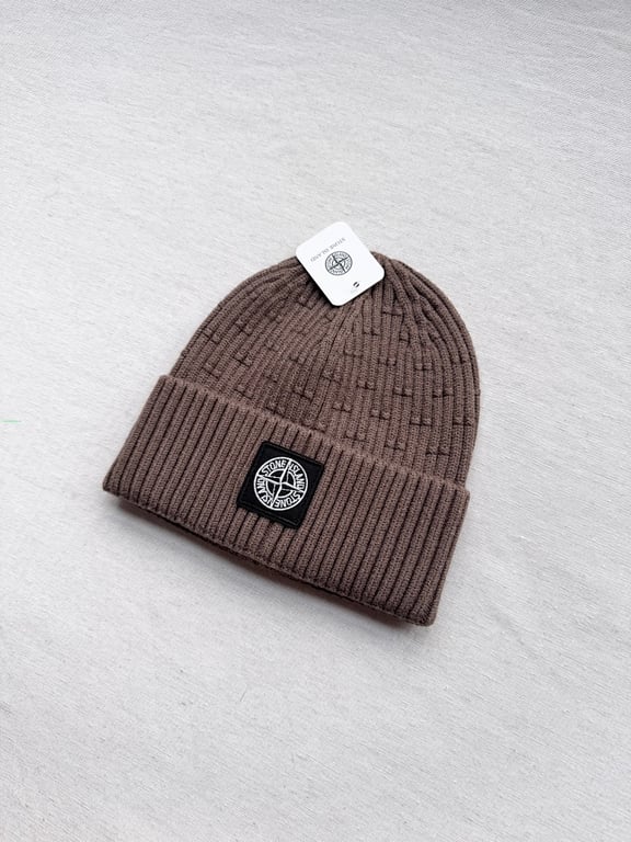 Stone Island Ribbed Beanie - 8