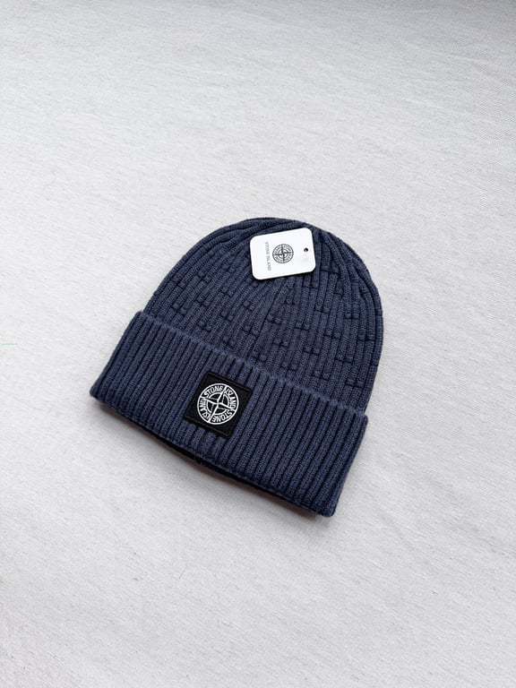 Stone Island Ribbed Beanie - 10