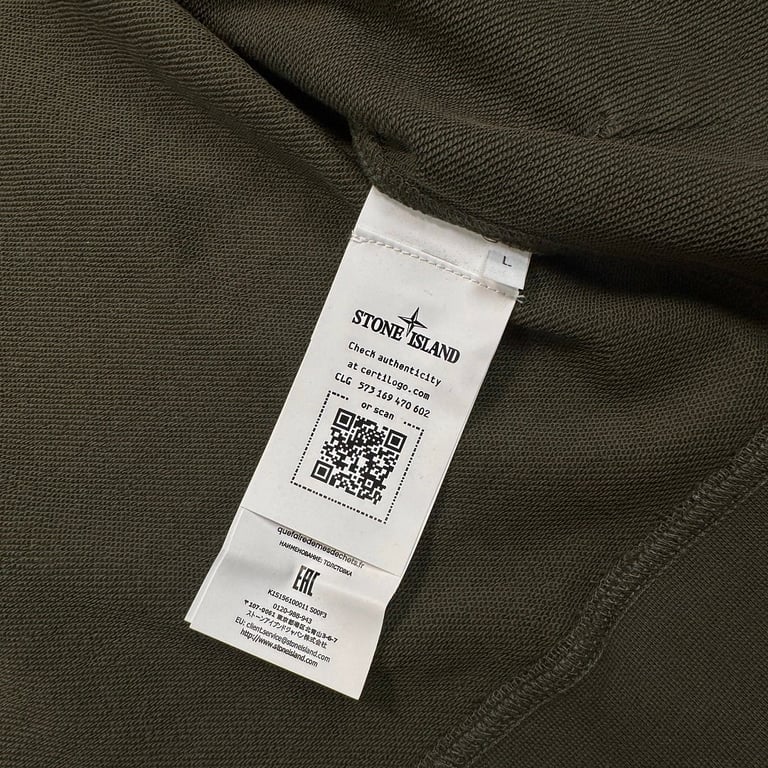 Stone Island Zip-Up Hoodie Green - 17