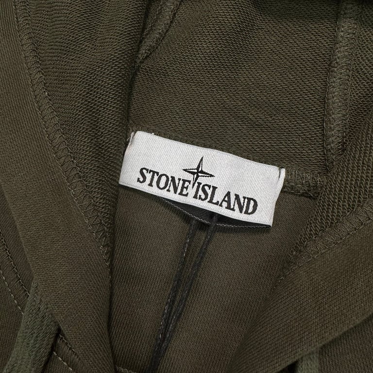 Stone Island Zip-Up Hoodie Green - 19