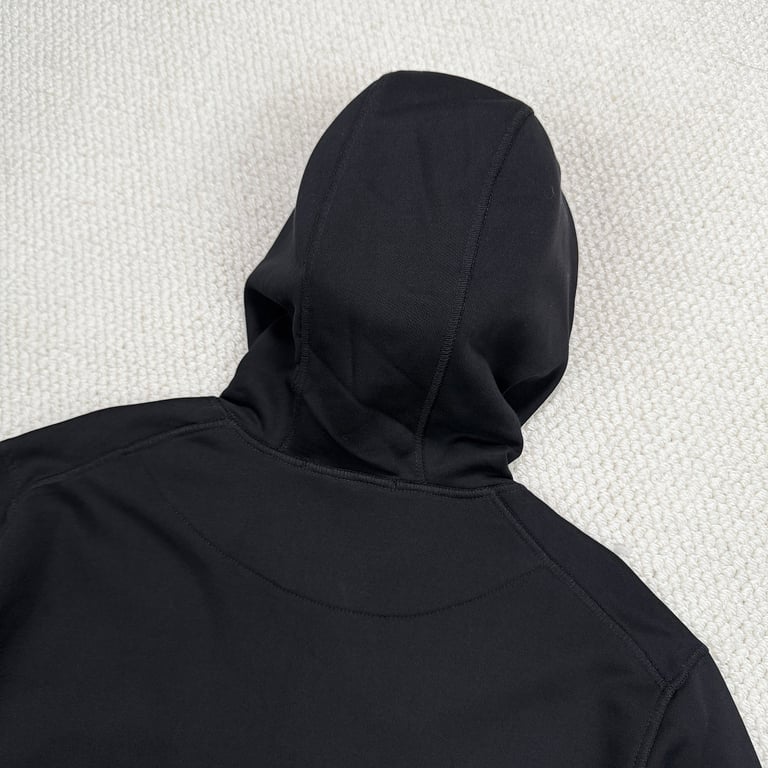 Stone Island Zip-Up Hoodie Black - 8
