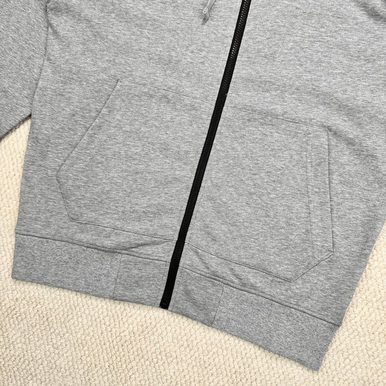 Stone Island Zip-Up Hoodie Grey - 14