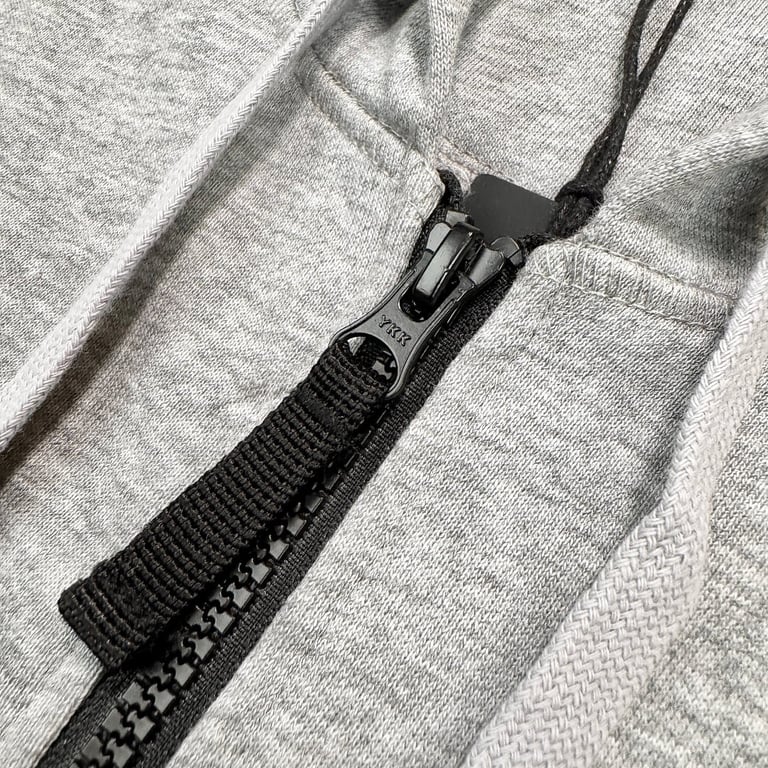 Stone Island Zip-Up Hoodie Grey - 8