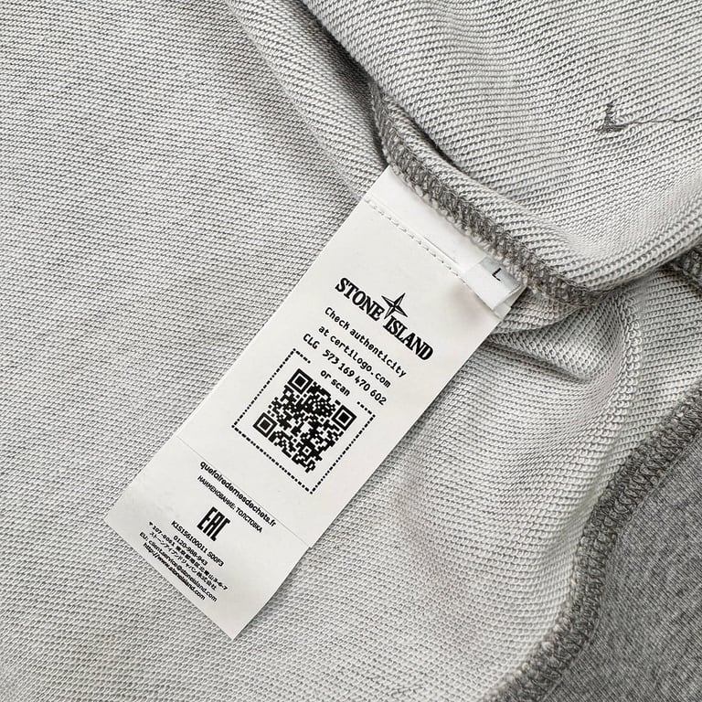 Stone Island Zip-Up Hoodie Grey - 10