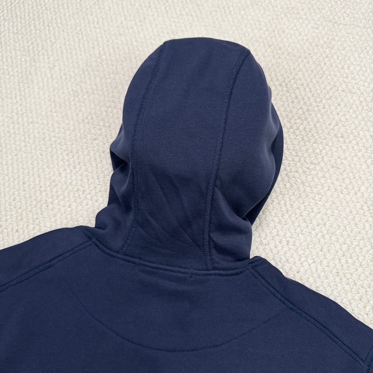Stone Island Zip-Up Hoodie Navy Blue - 8