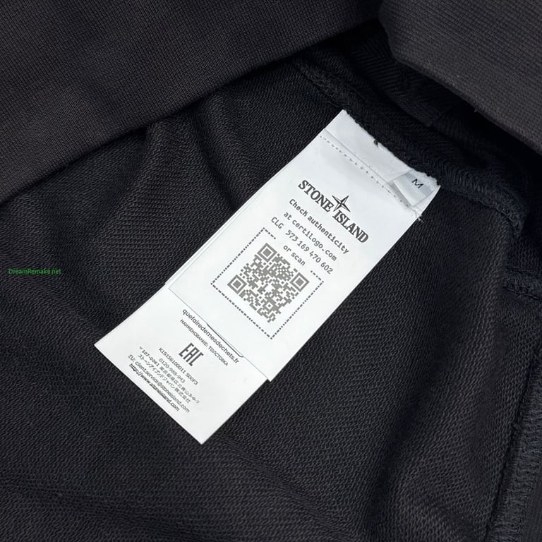Stone Island Cotton Fleece Hoodie Black - 23
