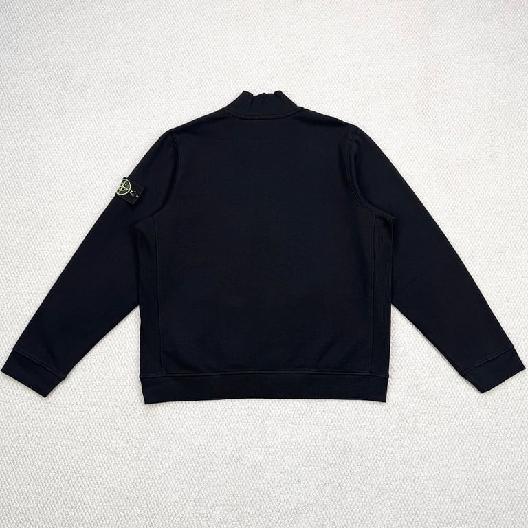 Stone Island Brushed Cotton Quarter-Zip Fleece - 2