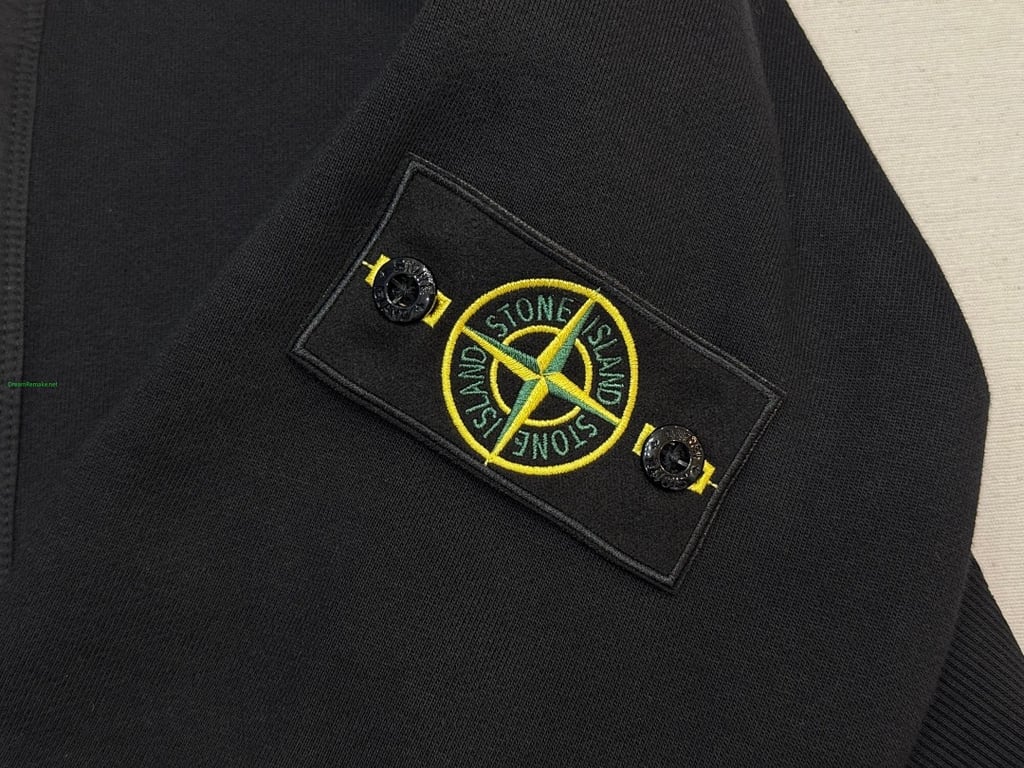 Stone Island Brushed Cotton Quarter-Zip Fleece - 18
