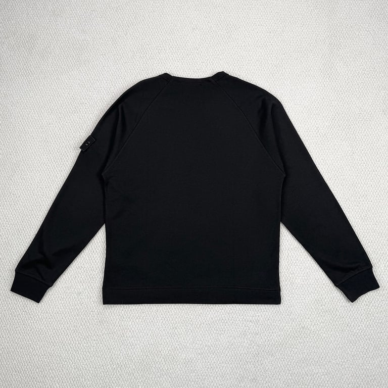 Stone Island Ghost Piece Sweatshirt Black - 3