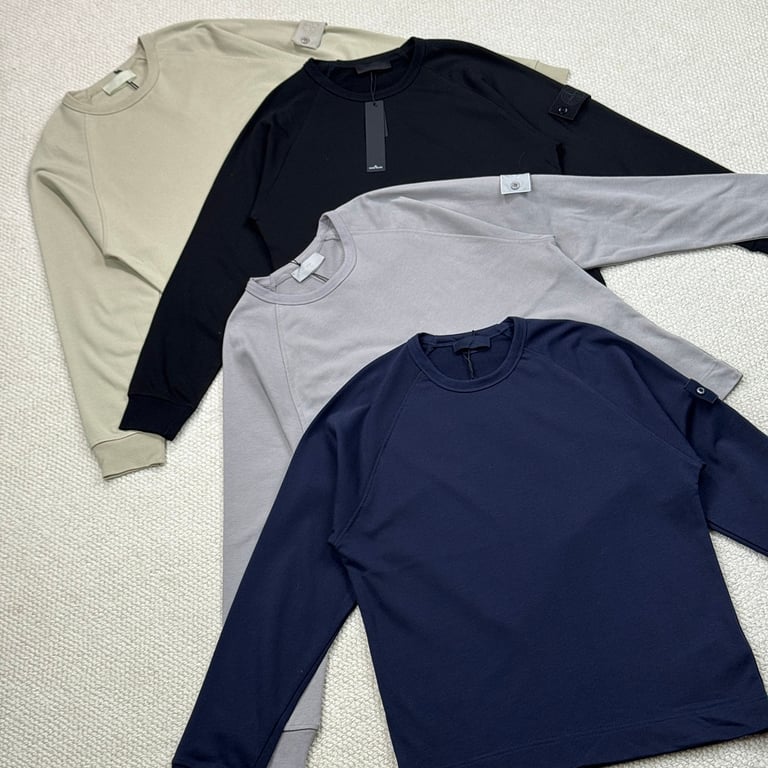 Stone Island Navy Blue Sweatshirt - 2