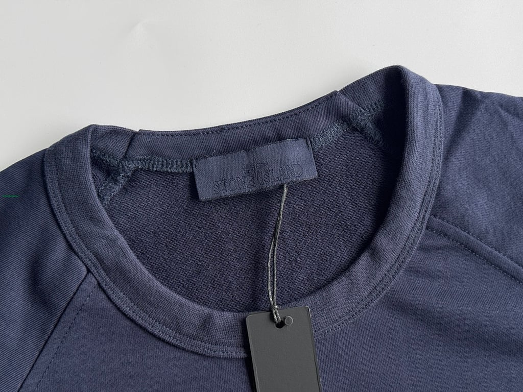 Stone Island Navy Blue Sweatshirt - 11