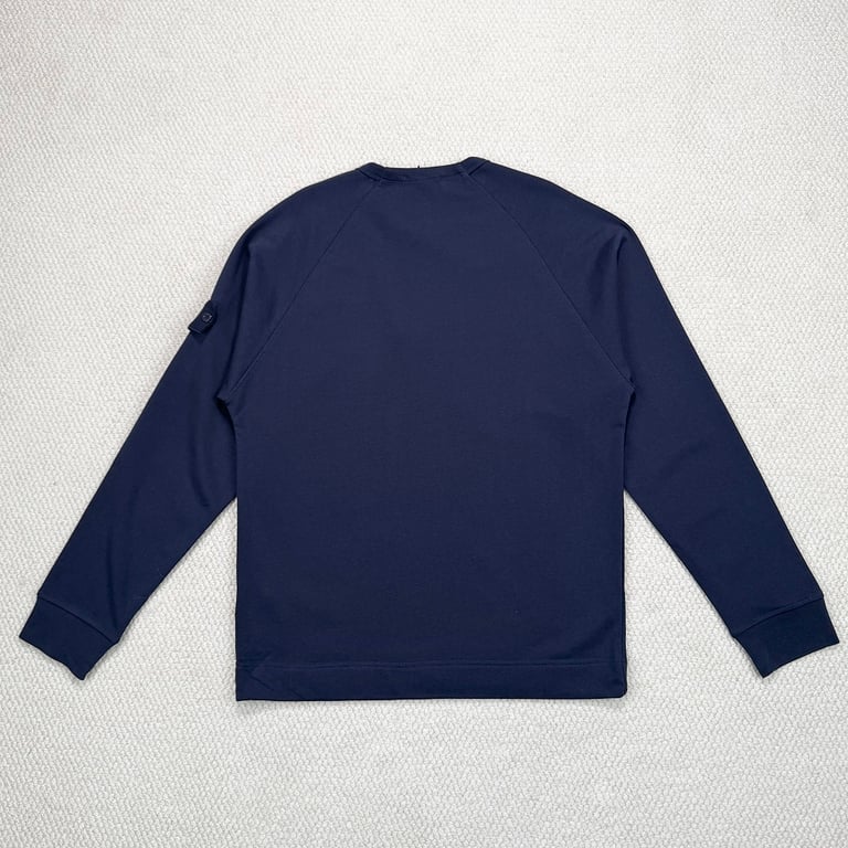 Stone Island Navy Blue Sweatshirt - 3
