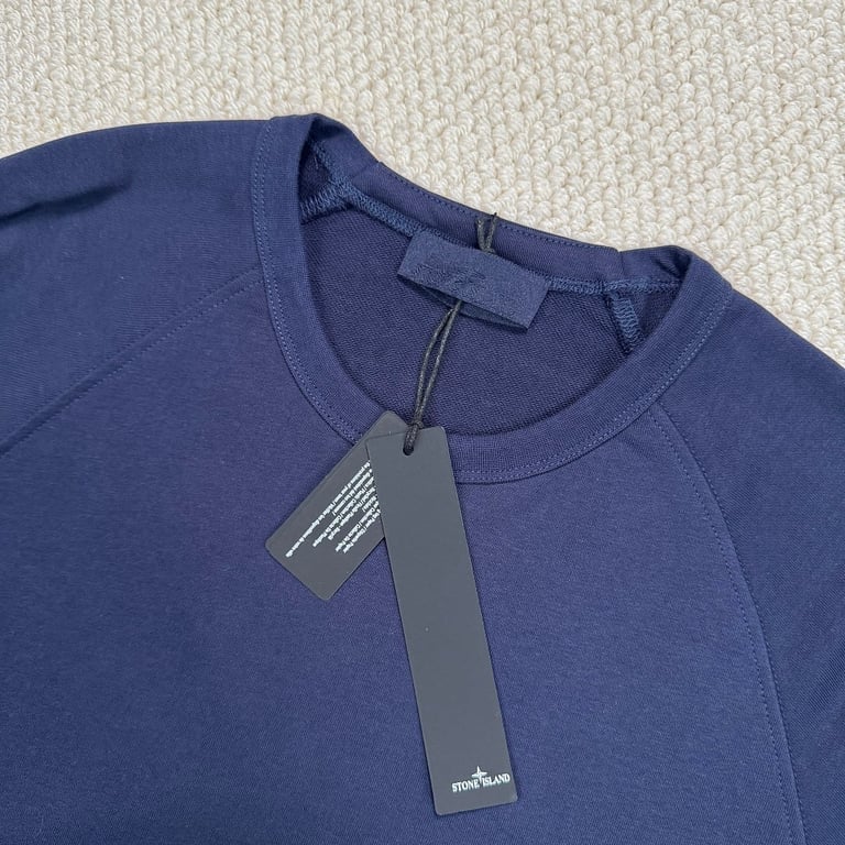 Stone Island Navy Blue Sweatshirt - 9