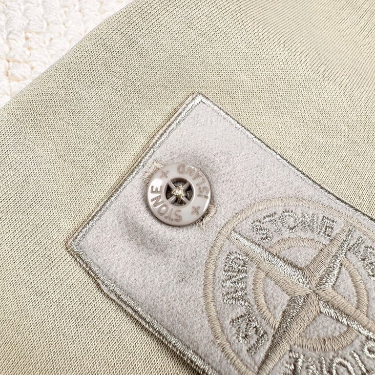 Stone Island Crewneck Sweatshirt Yellow - 6