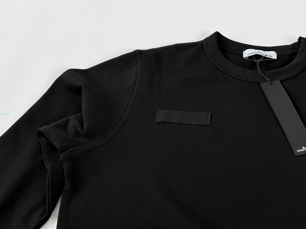 Stone Island Black Pocket Sweatshirt - 14