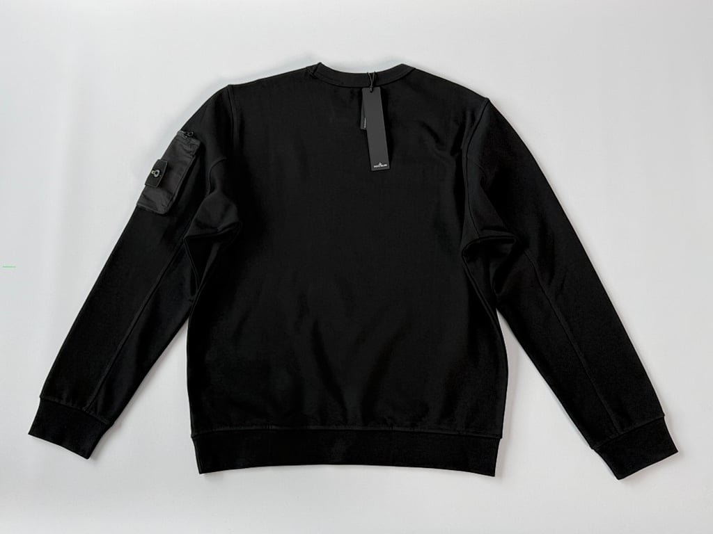 Stone Island Black Pocket Sweatshirt - 15