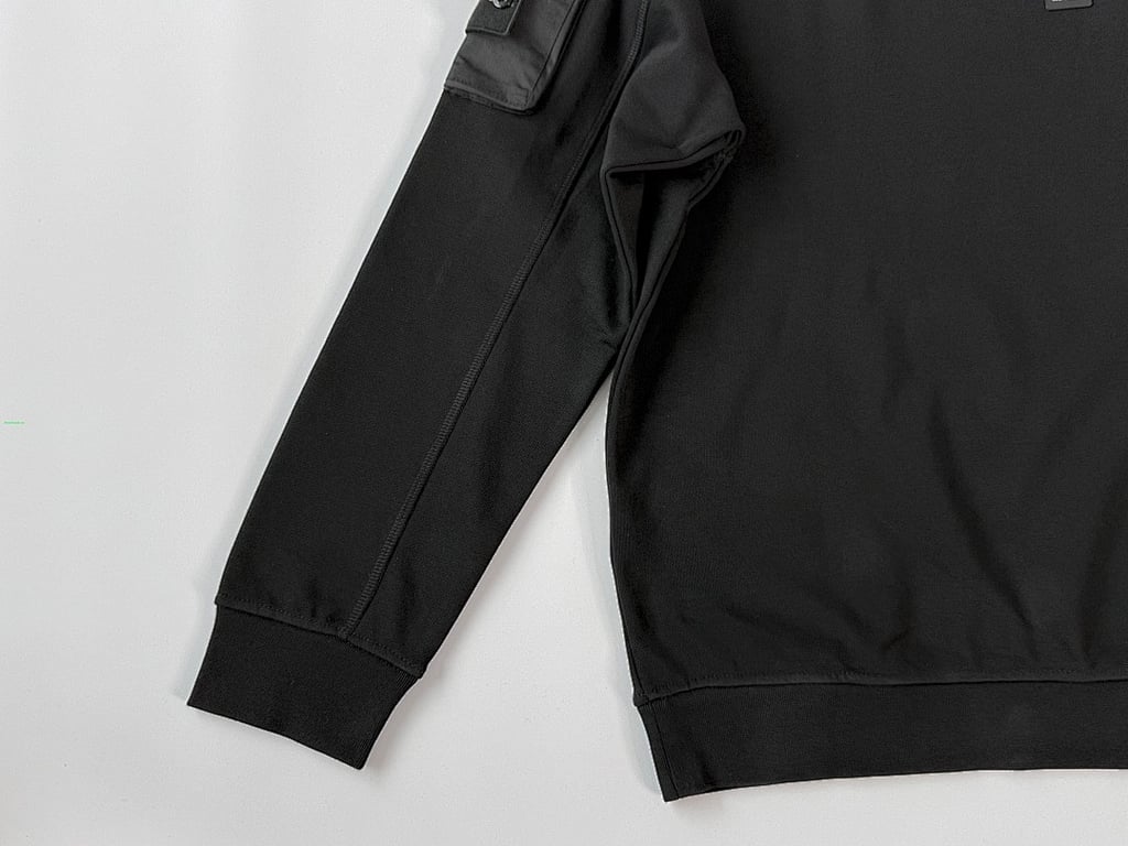 Stone Island Black Pocket Sweatshirt - 3