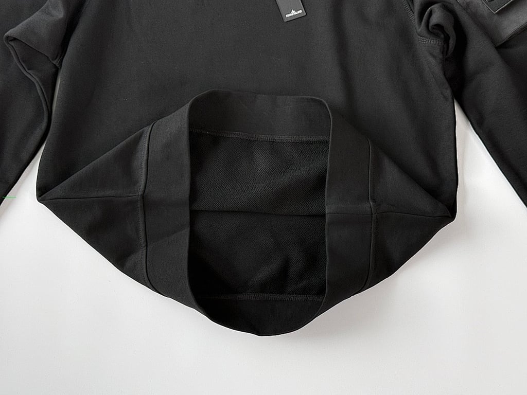 Stone Island Black Pocket Sweatshirt - 4