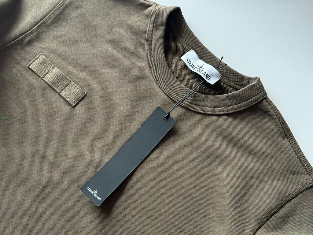 Stone Island Crewneck Sweatshirt Green - 6