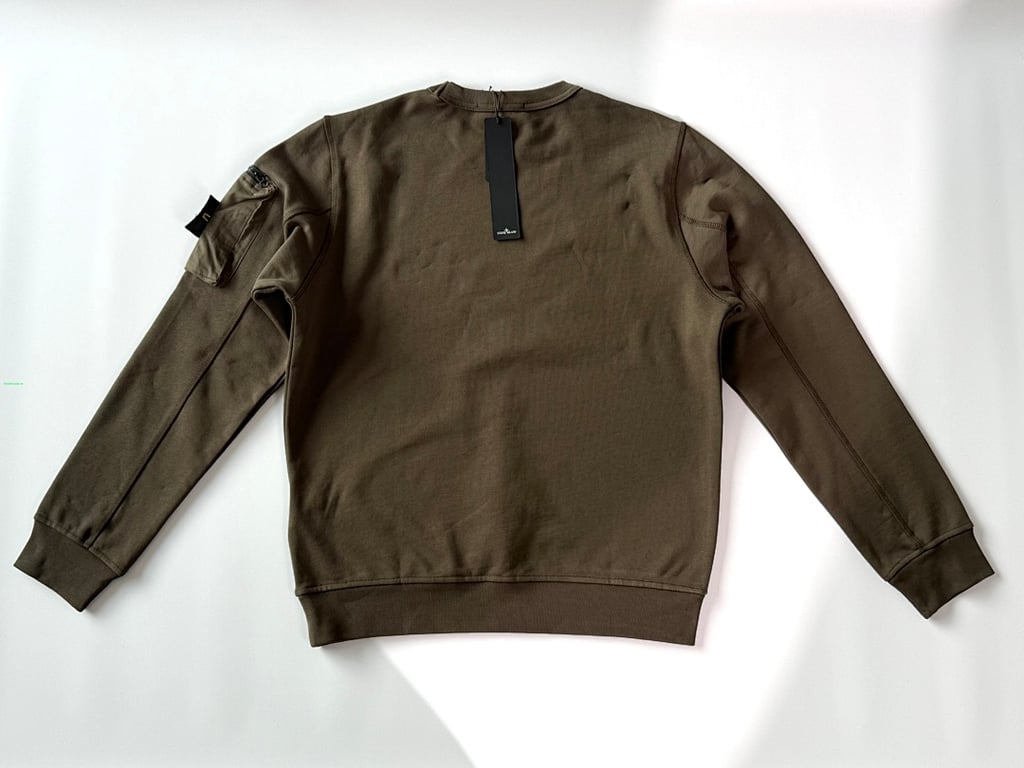 Stone Island Crewneck Sweatshirt Green - 10
