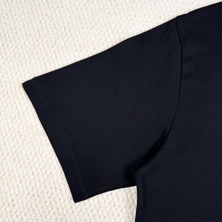 Stone Island Compass Logo Graphic T-Shirt Black - 9