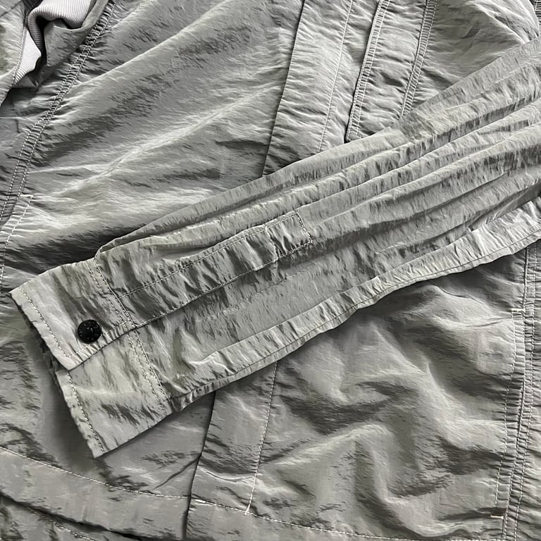 Stone Island 18SS Nylon Metal Overshirt Silver - 5