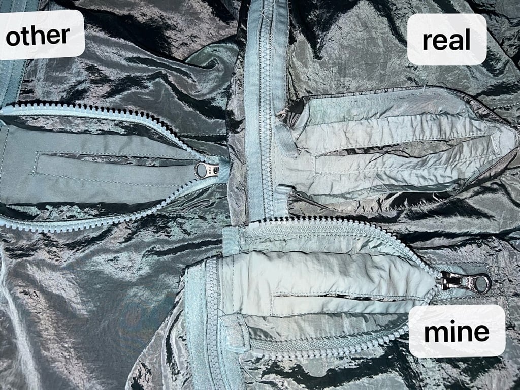 Stone Island 23SS Crinkle Reps Jacket Sky Blue - 11