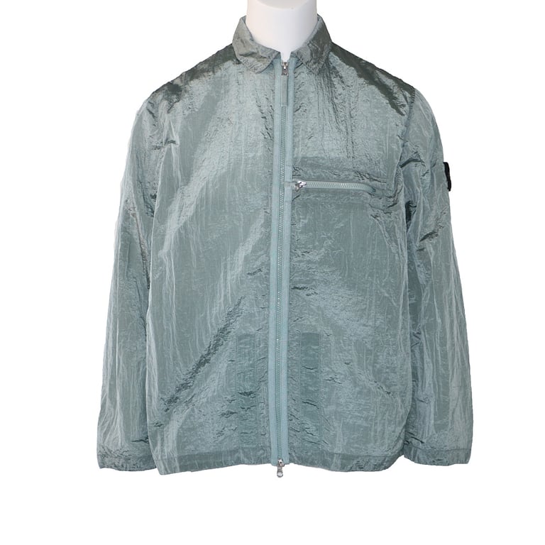 Stone Island 23SS Crinkle Reps Jacket Sky Blue - 5