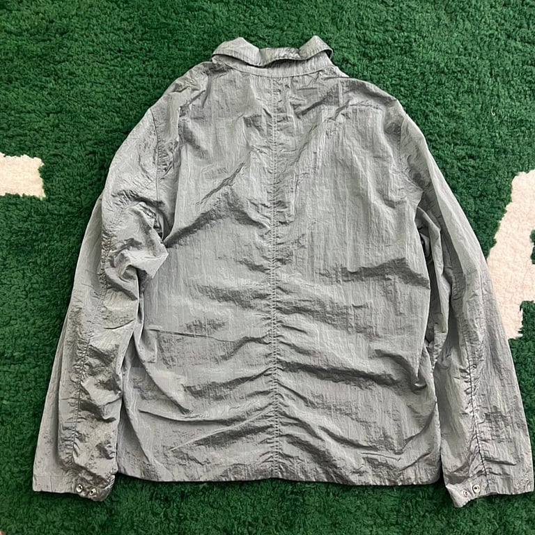 Stone Island 23SS Crinkle Reps Jacket Sky Blue - 42