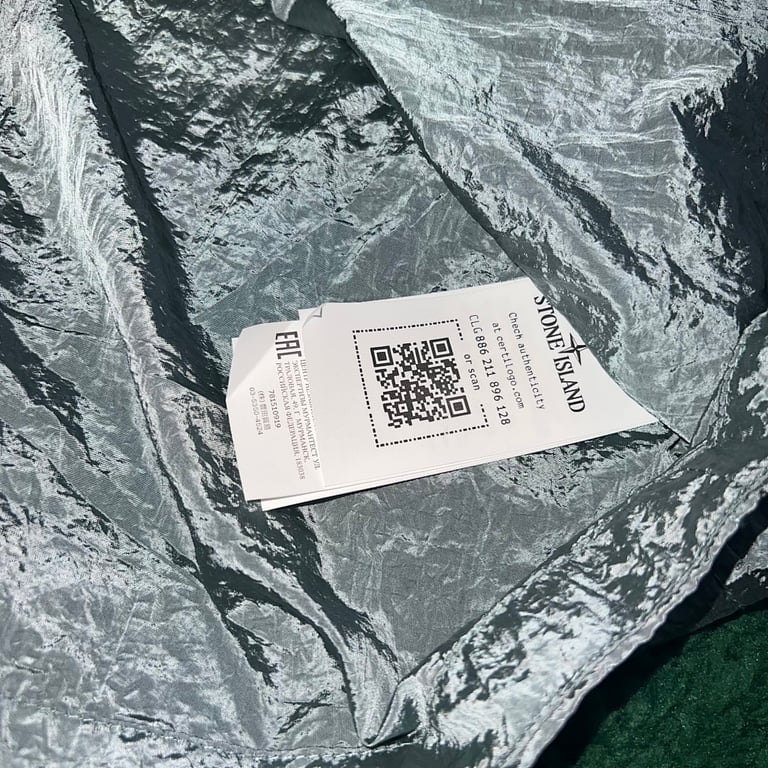 Stone Island 23SS Crinkle Reps Jacket Sky Blue - 55
