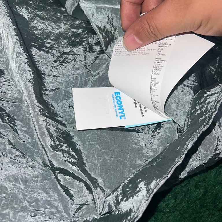 Stone Island 23SS Crinkle Reps Jacket Sky Blue - 56