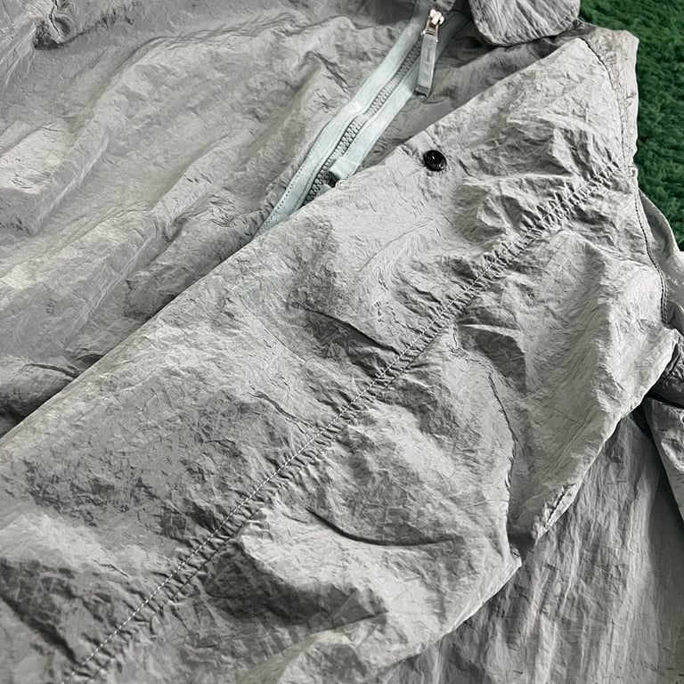 Stone Island 23SS Crinkle Reps Jacket Sky Blue - 59