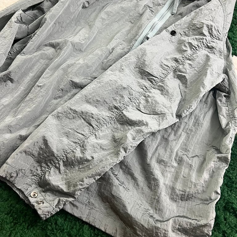 Stone Island 23SS Crinkle Reps Jacket Sky Blue - 60