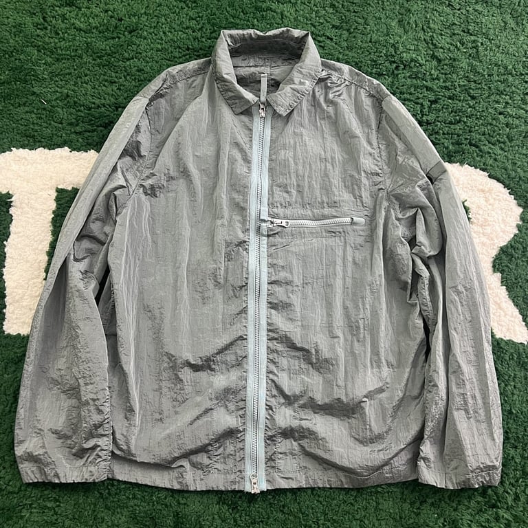 Stone Island 23SS Crinkle Reps Jacket Sky Blue - 71