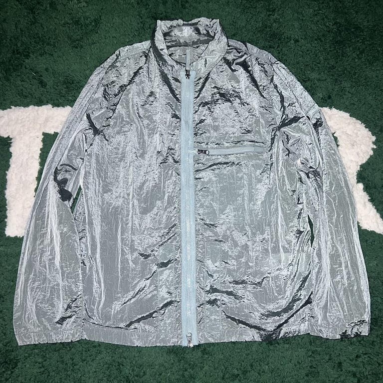 Stone Island 23SS Crinkle Reps Jacket Sky Blue - 73