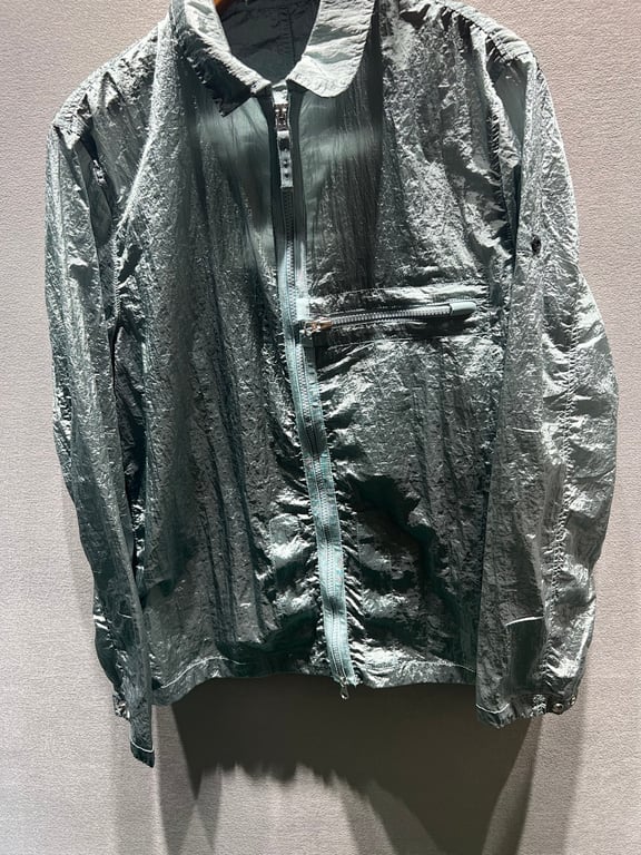 Stone Island 23SS Crinkle Reps Jacket Sky Blue - 93