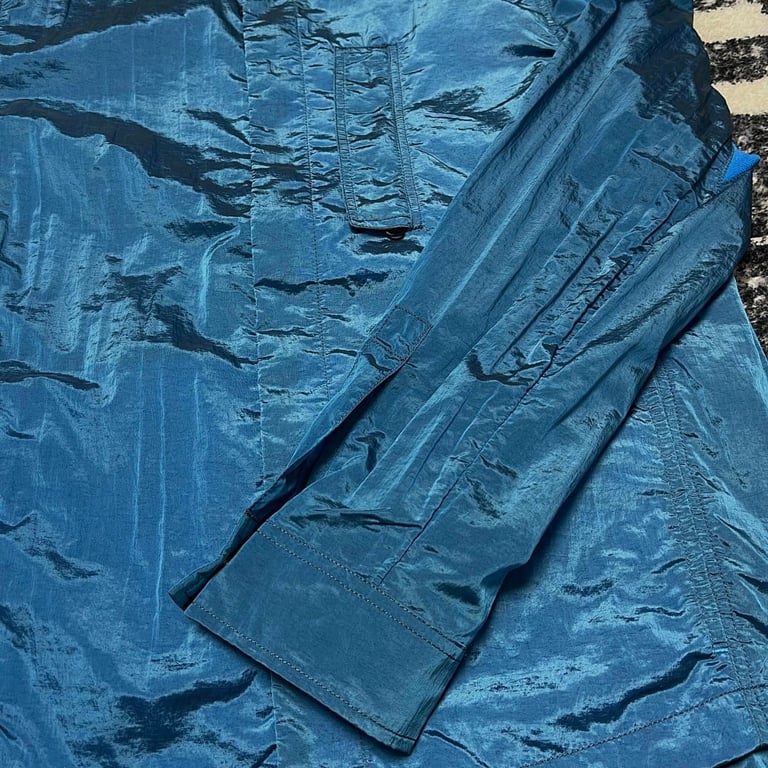 Stone Island 18SS Nylon Metal Overshirt Electric Blue - 18