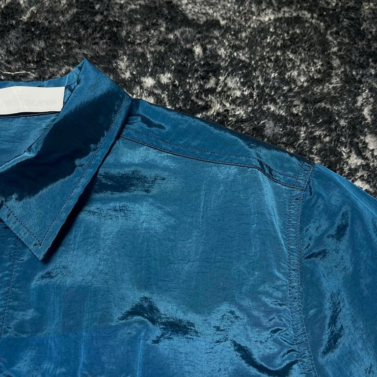Stone Island 18SS Nylon Metal Overshirt Electric Blue - 19