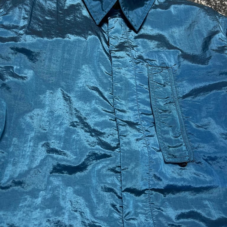 Stone Island 18SS Nylon Metal Overshirt Electric Blue - 22