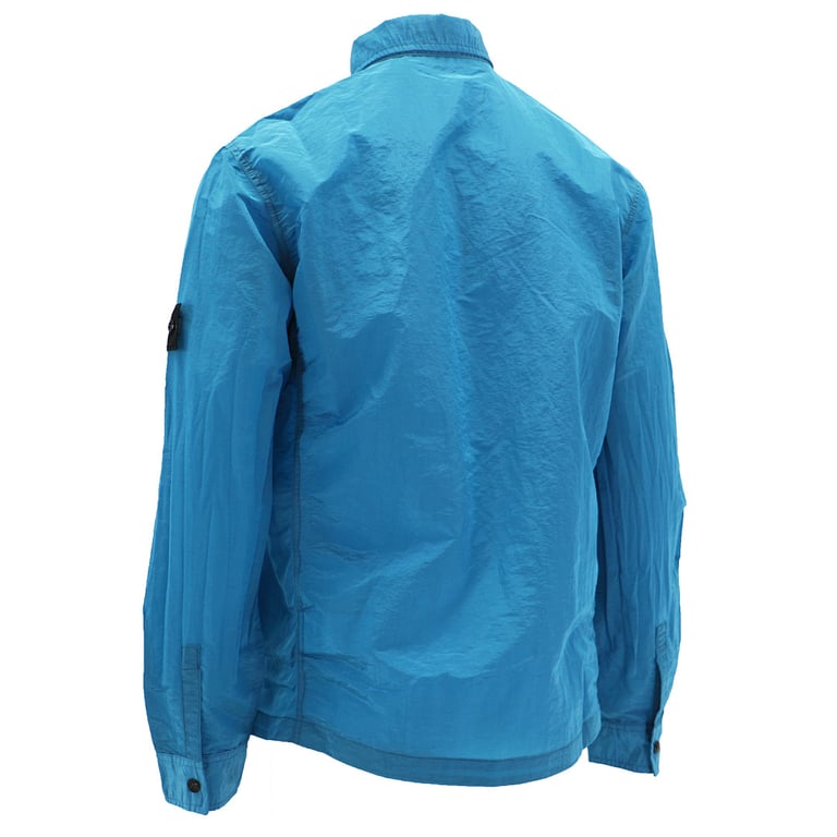 Stone Island 18SS Nylon Metal Overshirt Electric Blue - 6
